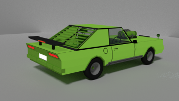 Game Props Car Model